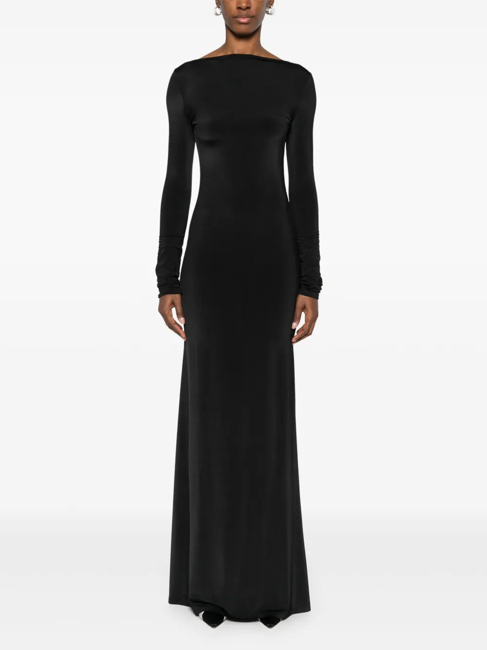 Open-Back Maxi Dress