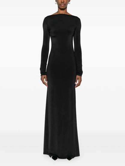 Open-Back Maxi Dress