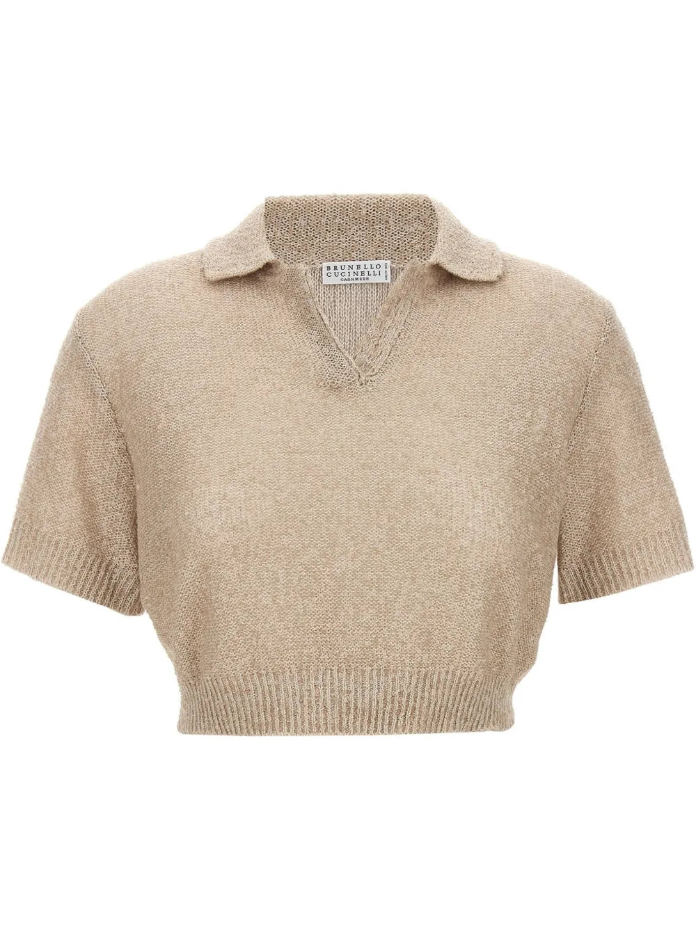Sequin-Embellished Polo Shirt
