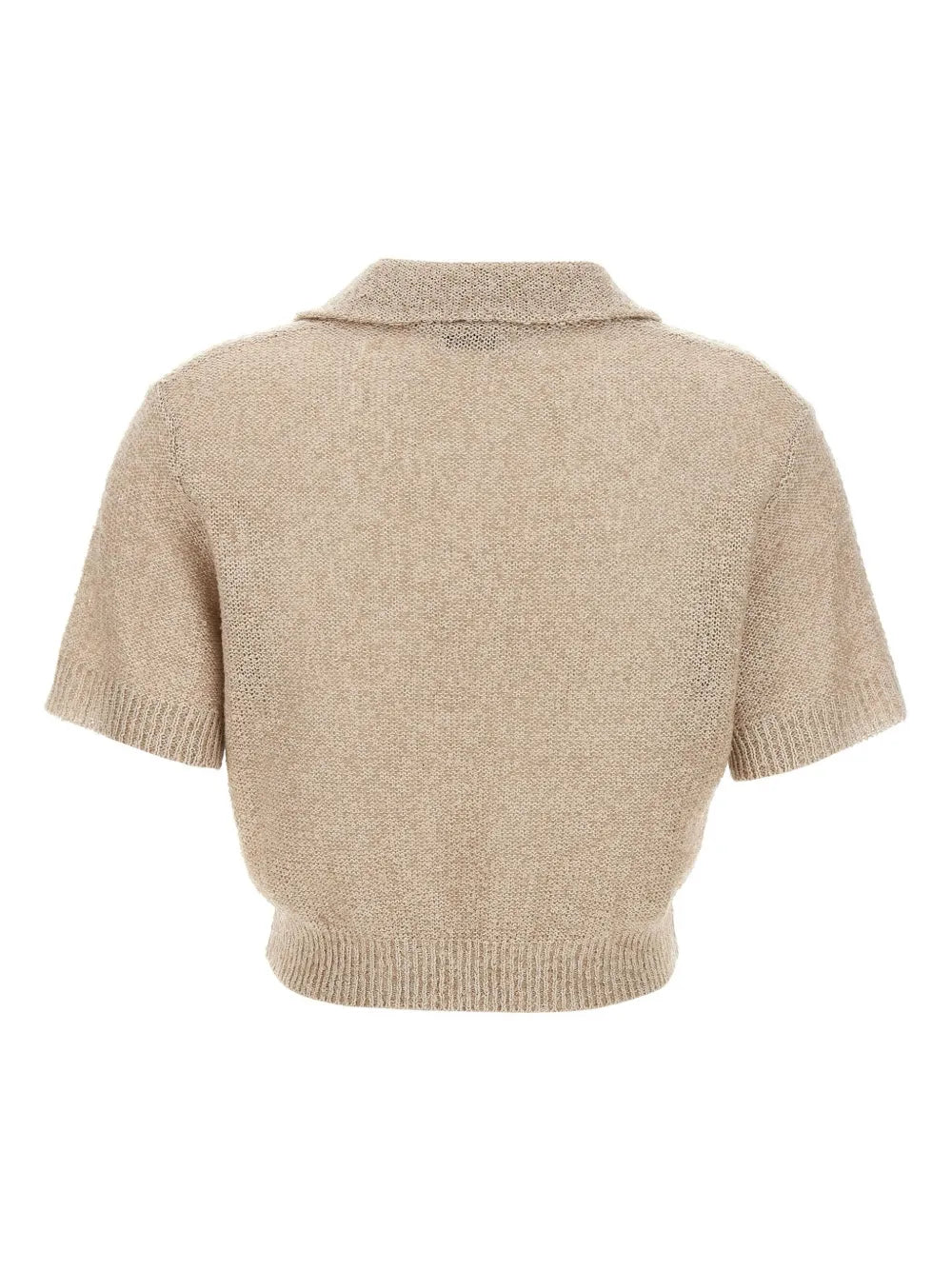 Sequin-Embellished Polo Shirt