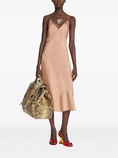Slip Midi Dress