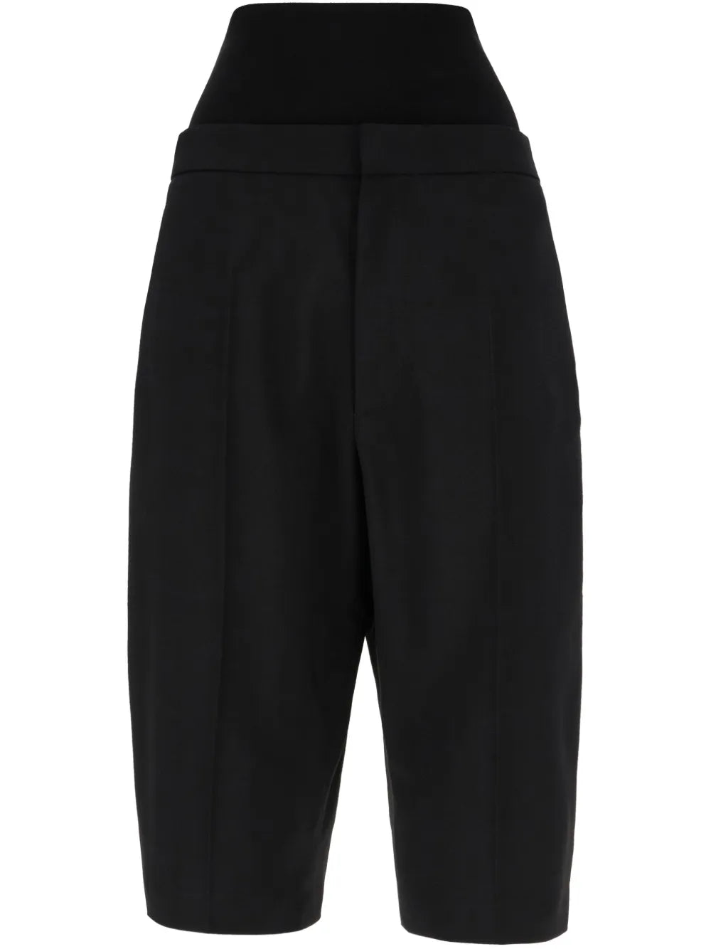 Gabardine Bermuda Shorts