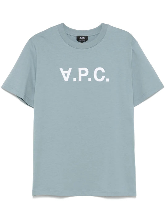 Flocked-Logo T-Shirt