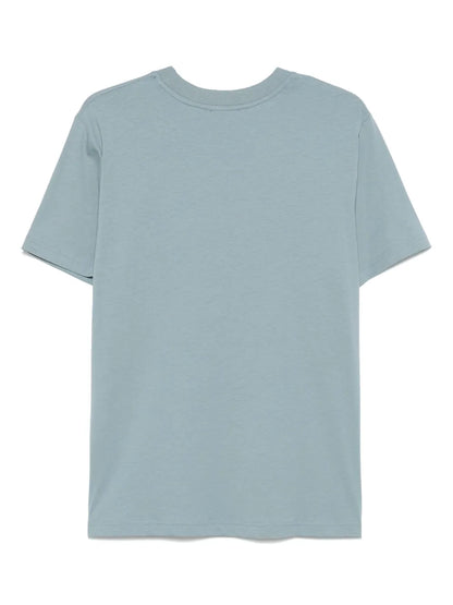Flocked-Logo T-Shirt