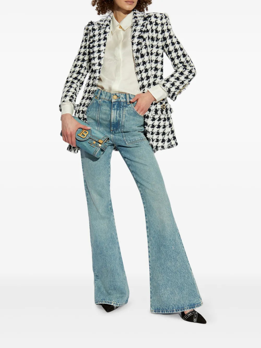 Houndstooth Blazer