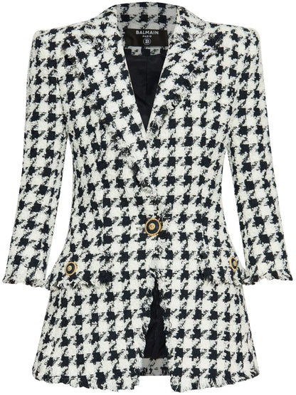 Houndstooth Blazer