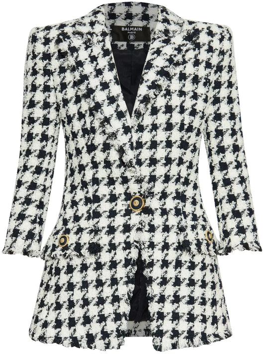 Houndstooth Blazer