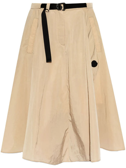 Belted Midi Skirt