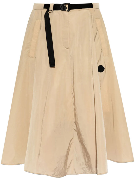 Belted Midi Skirt