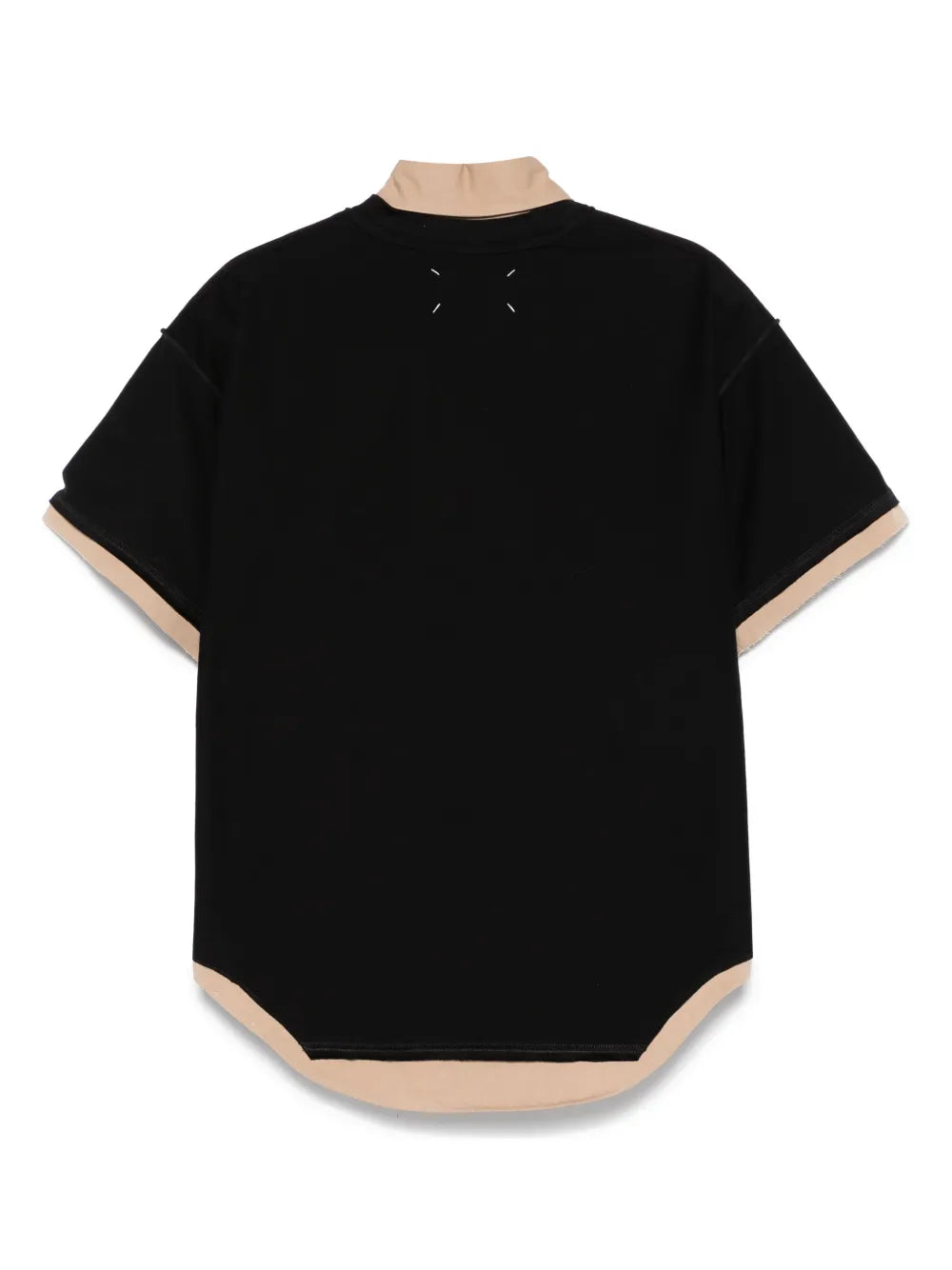 Layered-Effect Polo Shirt