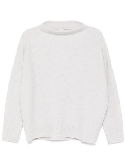 Cashmere Funnel-Neck Jumper