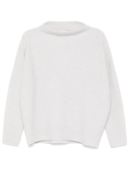 Cashmere Funnel-Neck Jumper