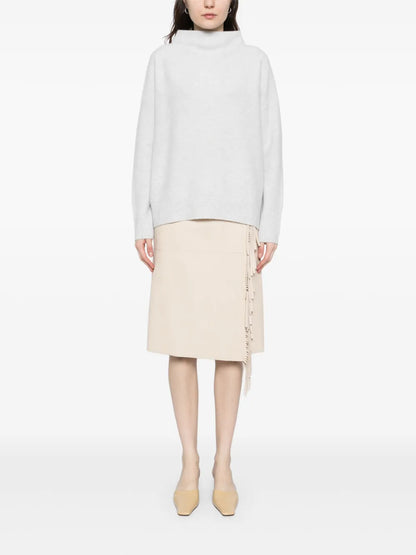 Cashmere Funnel-Neck Jumper