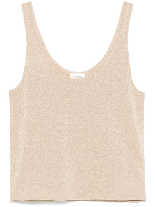 Lurex Knitted Tank Top