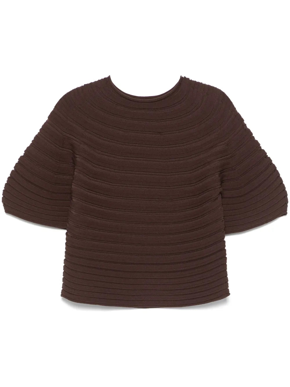 Mushroom-Knit Top
