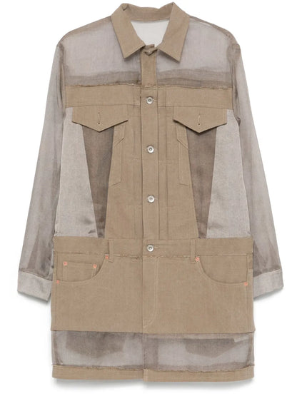 Panelled Mini Dress