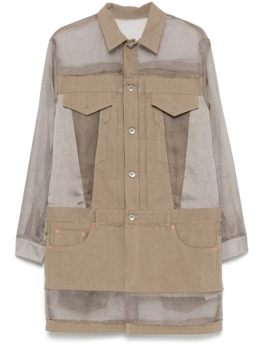Panelled Mini Dress