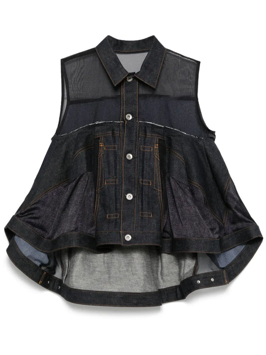 Panelled Vest