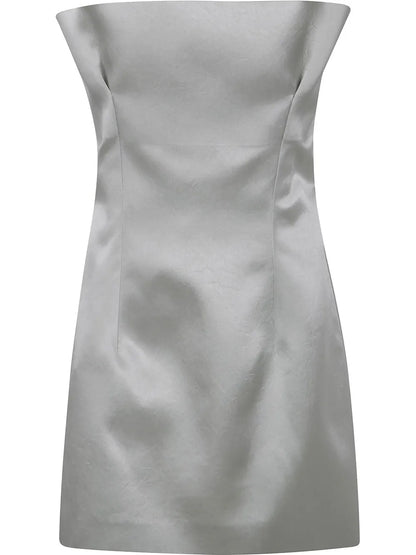 Satin Mini Dress