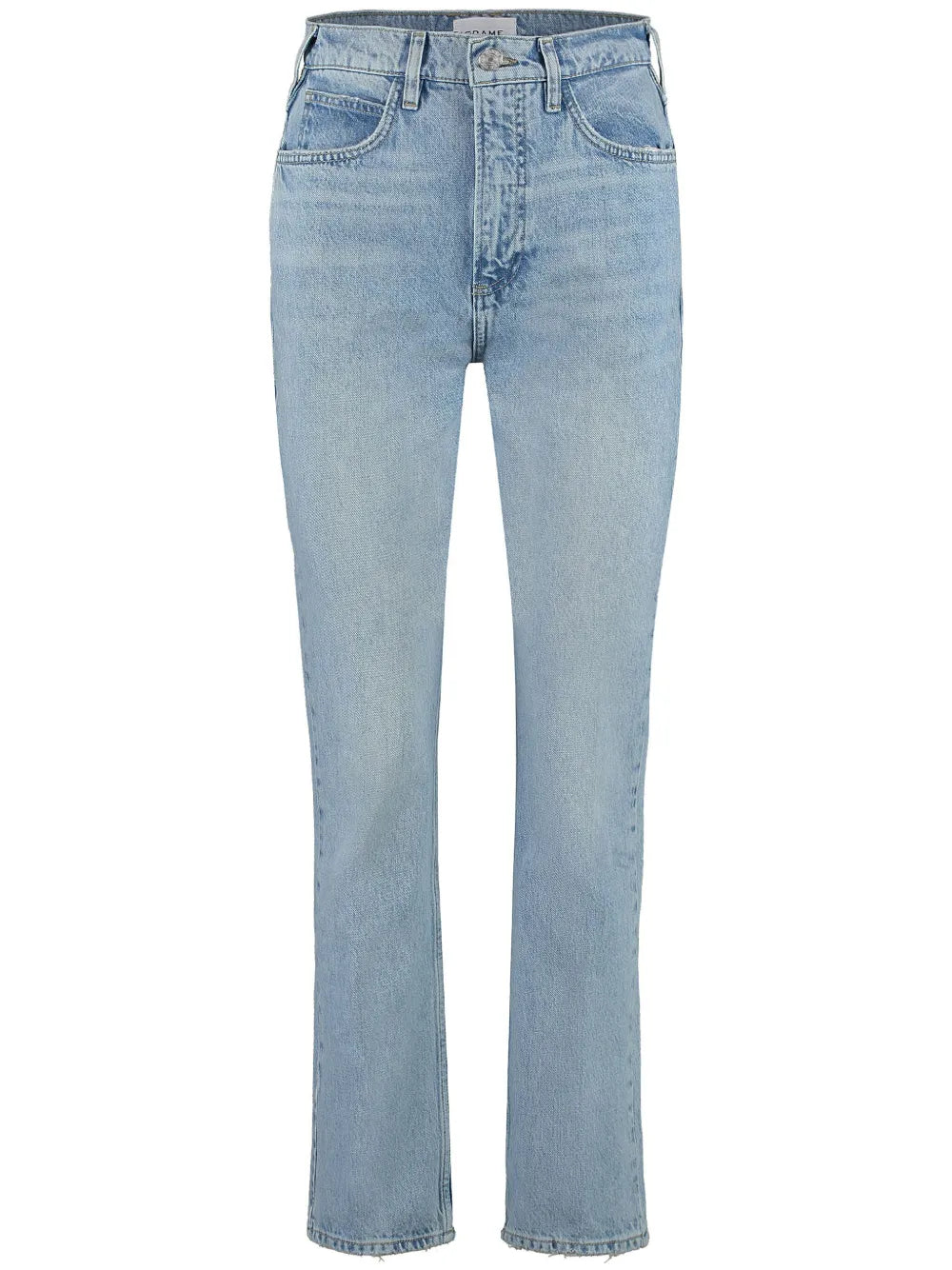 Cotton Straight-Leg Jeans