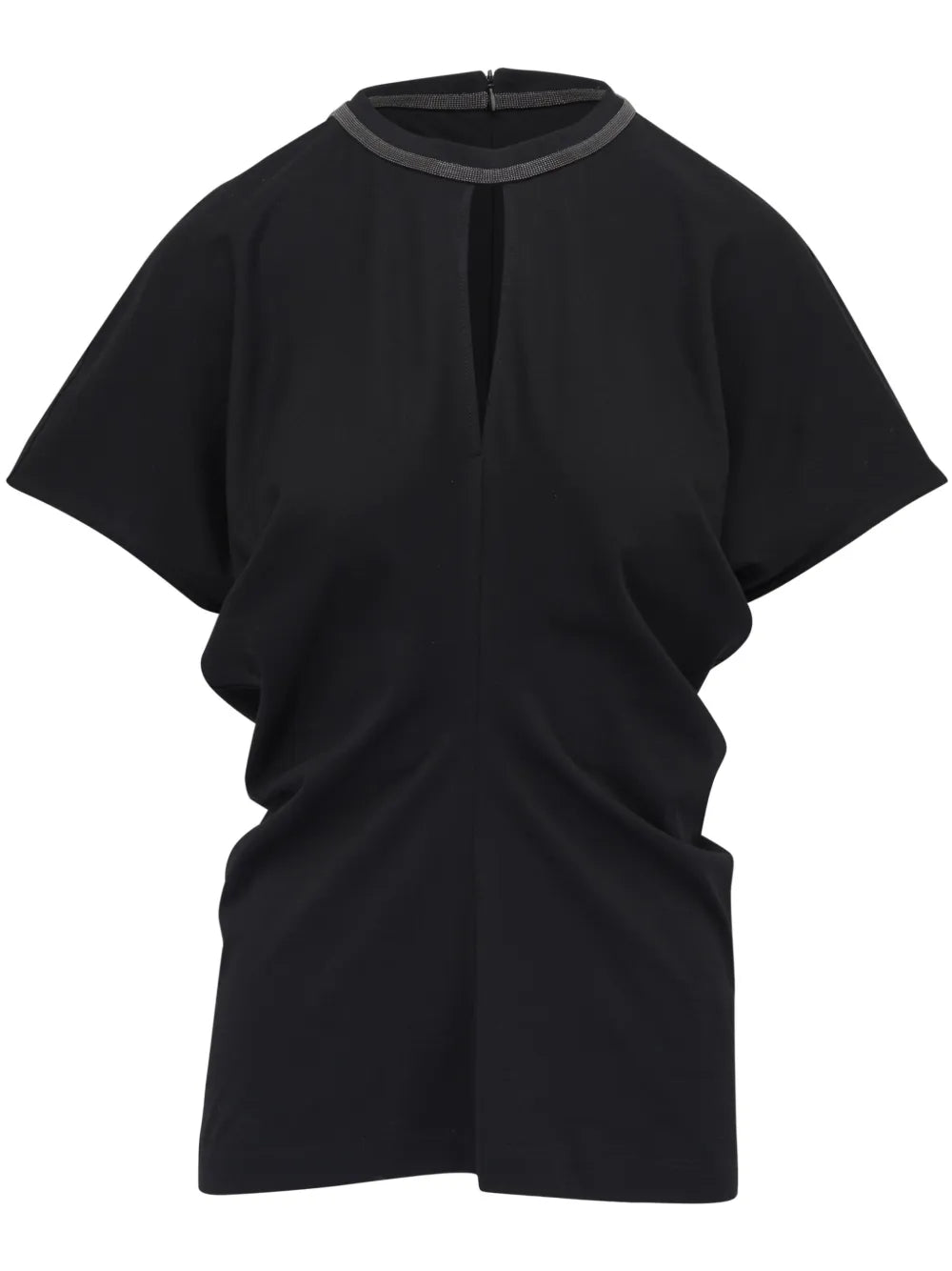 Monili-Embellished T-Shirt