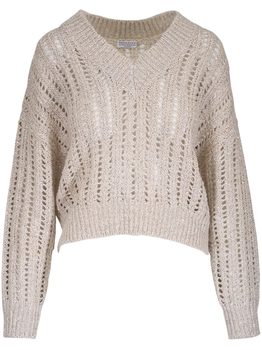 Open-Knit Sweater