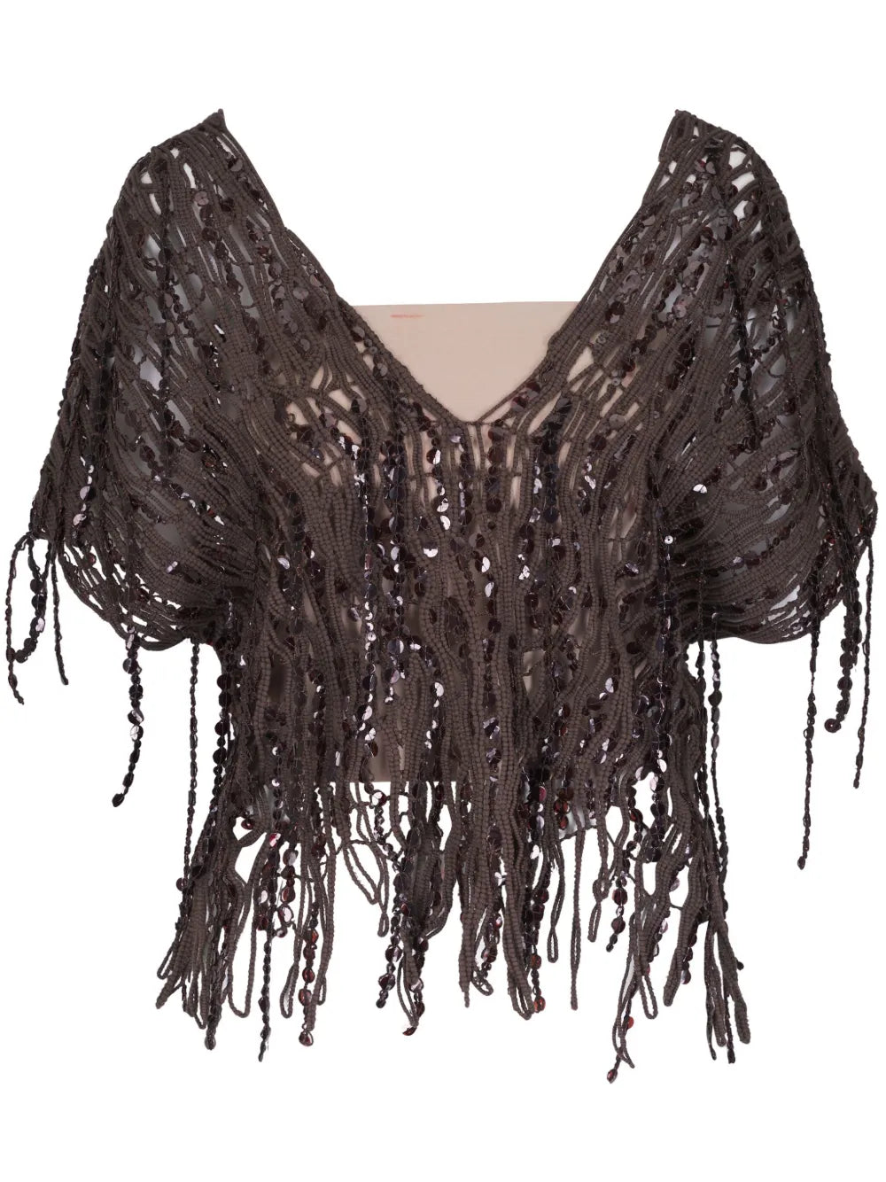 Sequin-Embellished T-Shirt