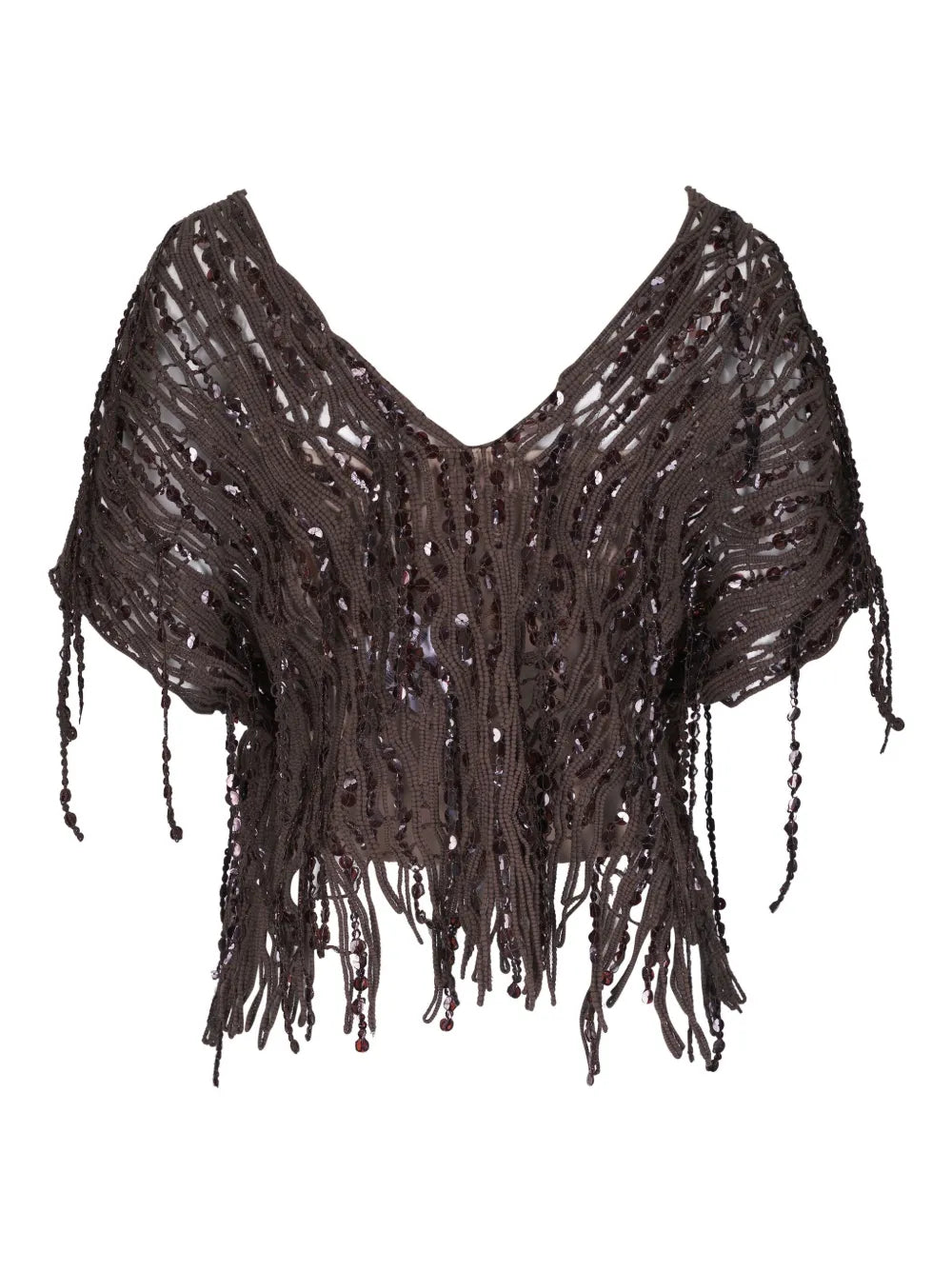 Sequin-Embellished T-Shirt