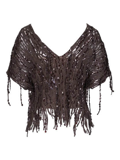 Sequin-Embellished T-Shirt