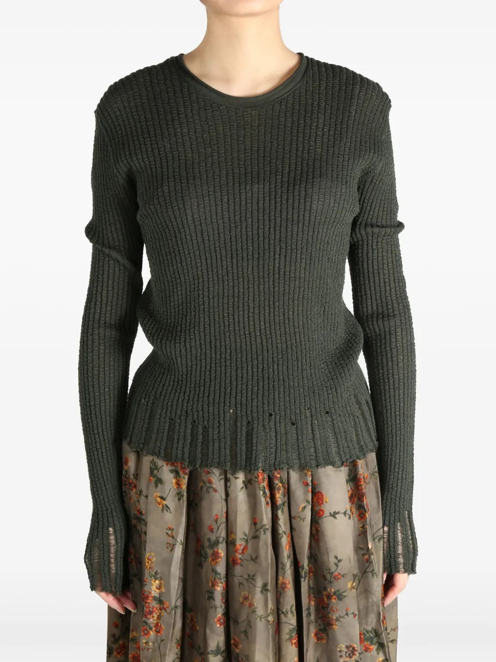 Distressed Sweater