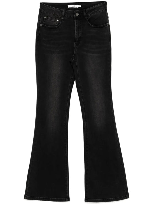 Flared Denim Jeans