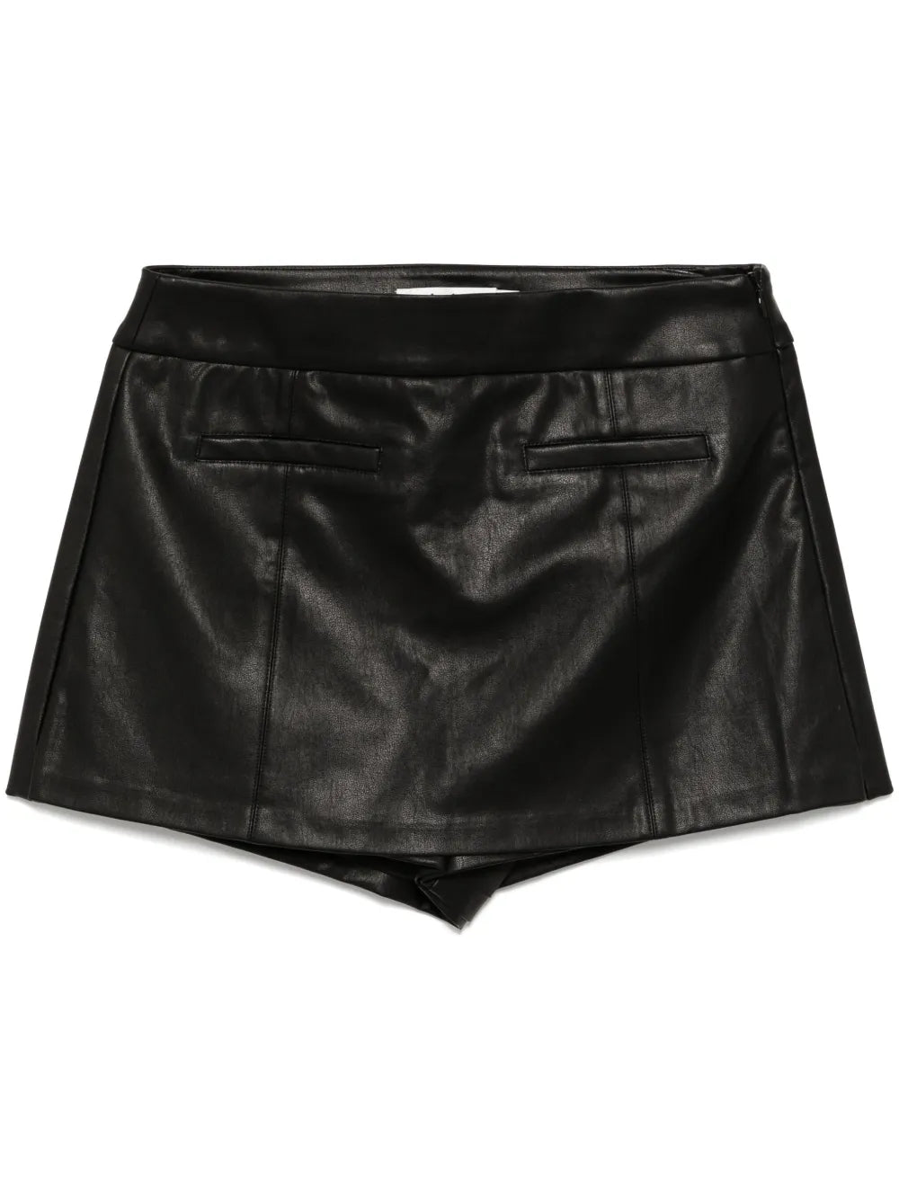 Faux-Leather Shorts