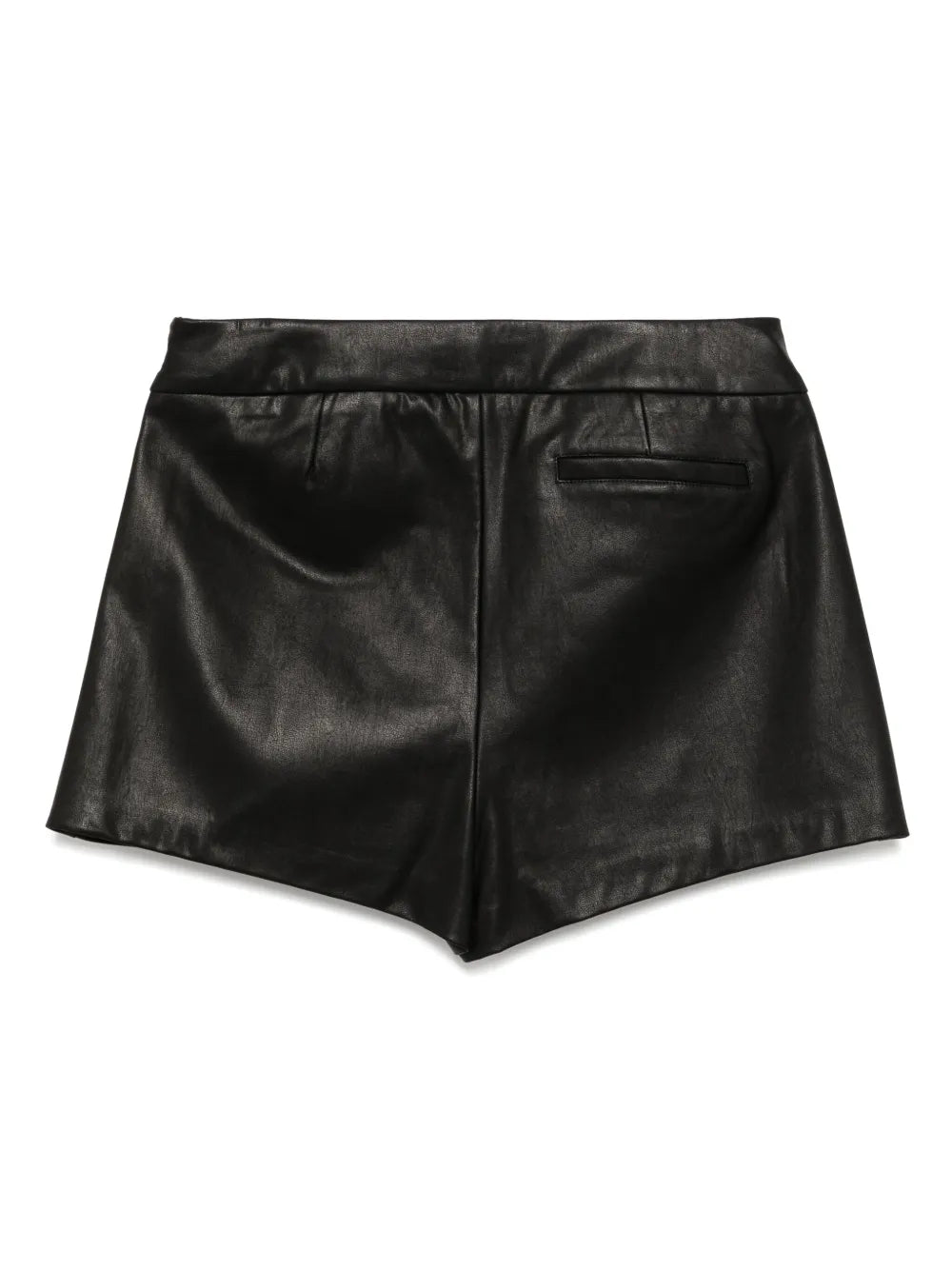 Faux-Leather Shorts