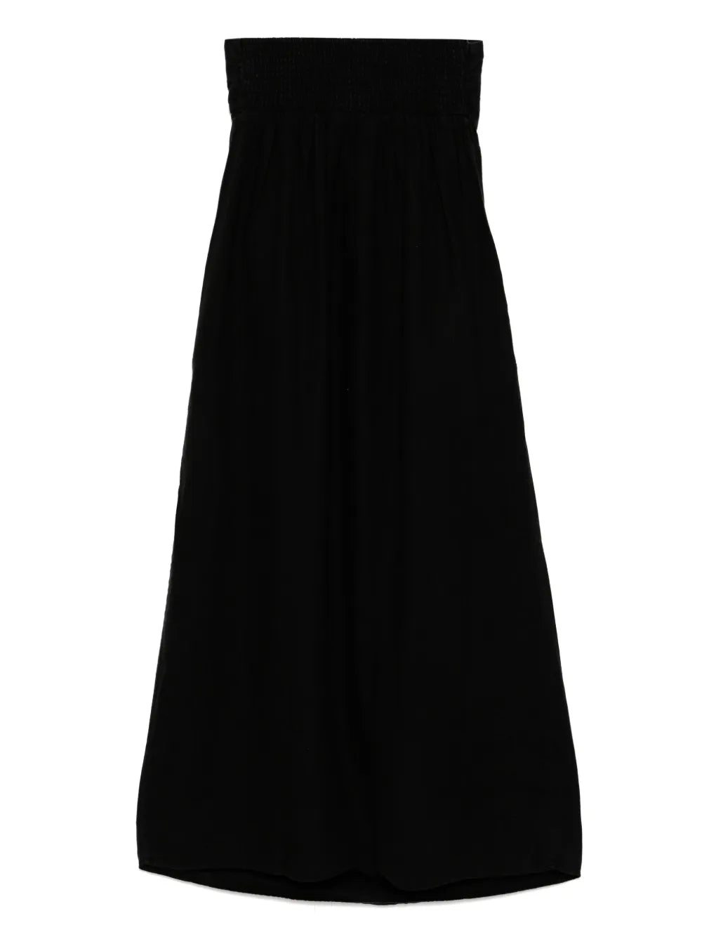 Gathered Tube Top Dress