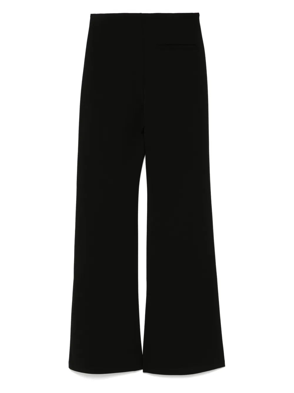 High-Waisted Flared Trousers