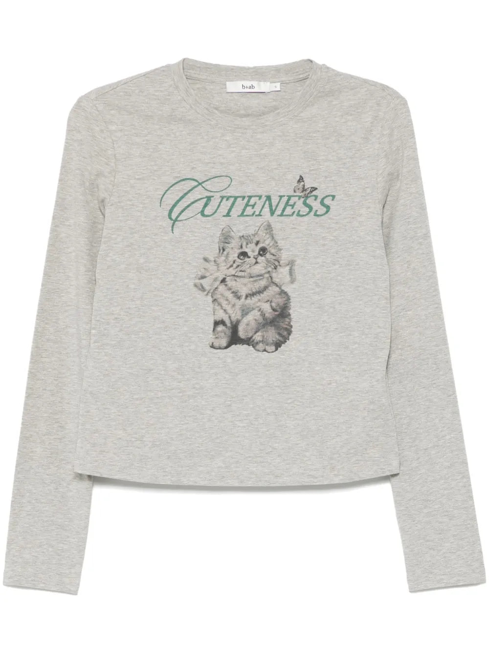 Graphic-Print Long-Sleeves T-Shirt