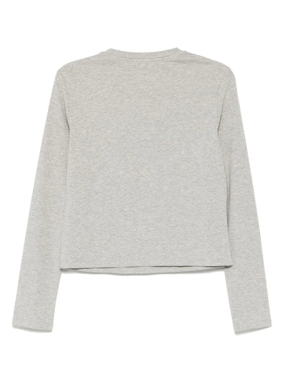 Graphic-Print Long-Sleeves T-Shirt