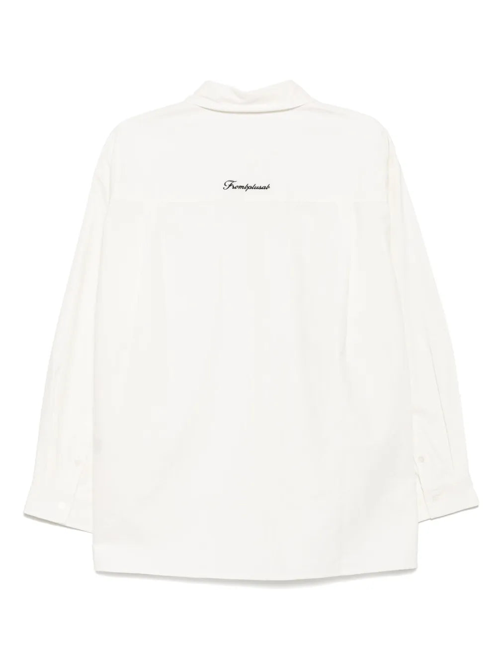 Logo-Embroidered Long-Sleeves Shirt