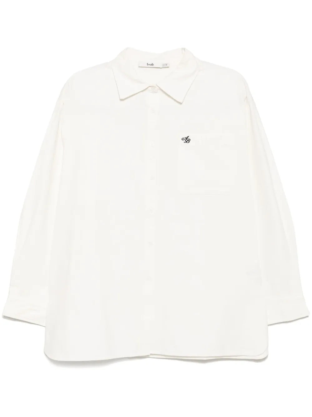 Logo-Embroidered Long-Sleeves Shirt