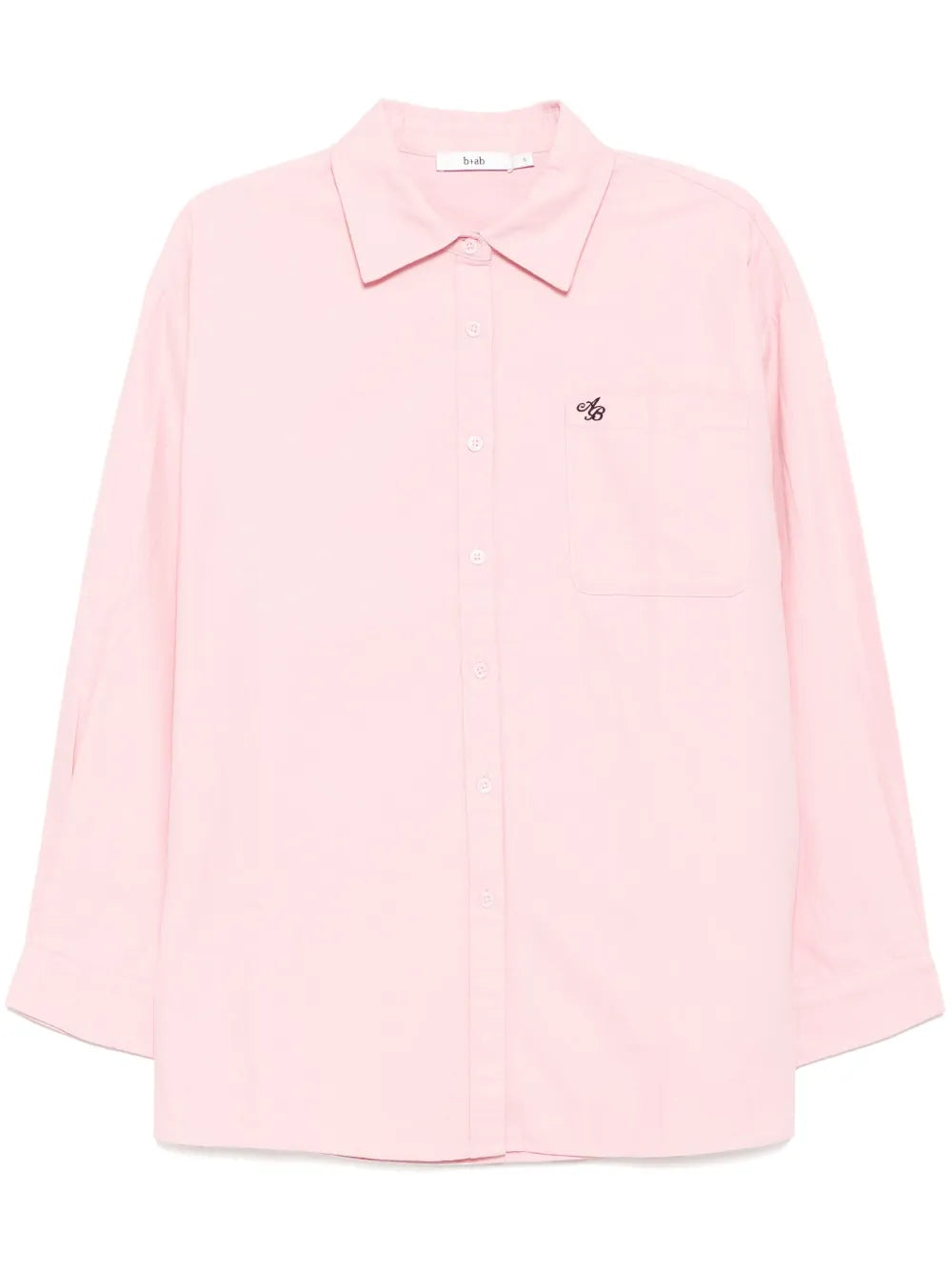 Logo-Embroidered Long-Sleeves Shirt