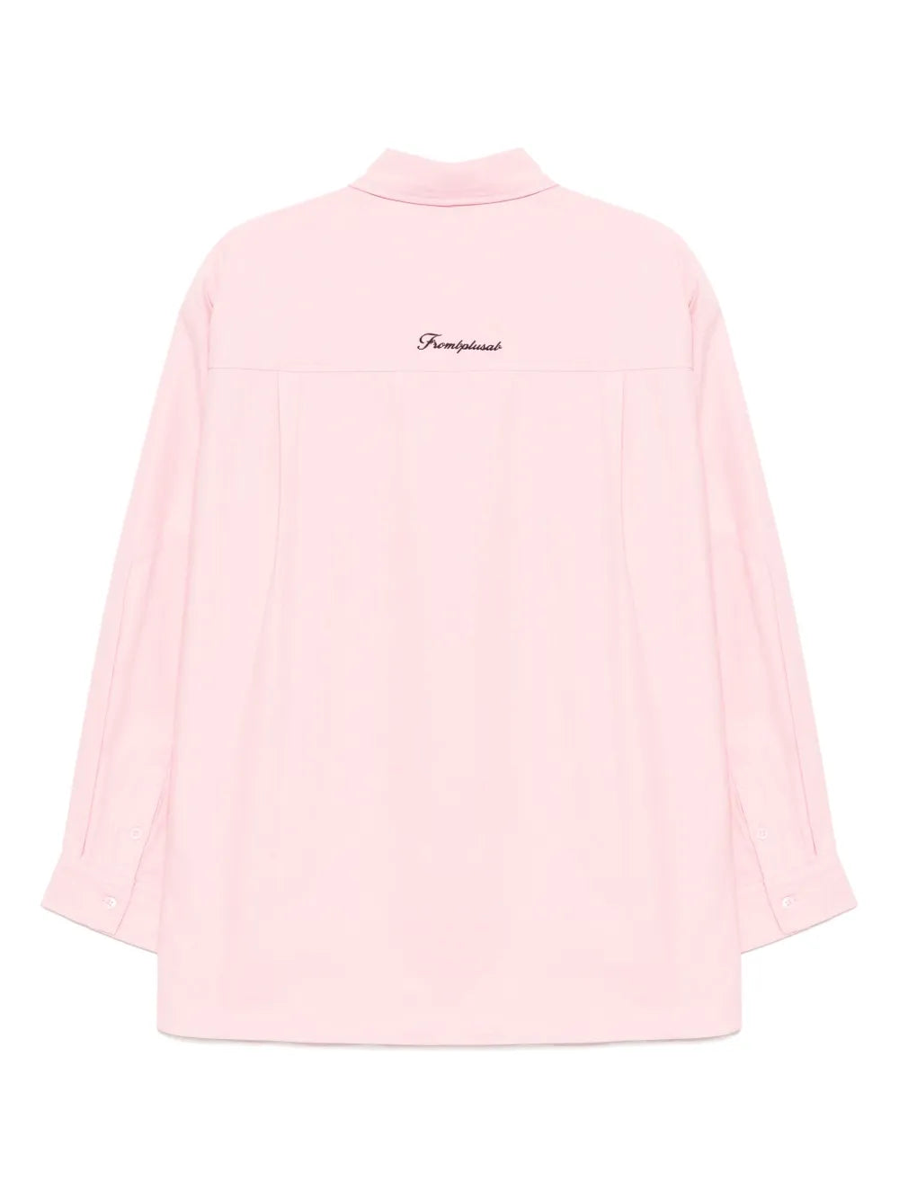 Logo-Embroidered Long-Sleeves Shirt