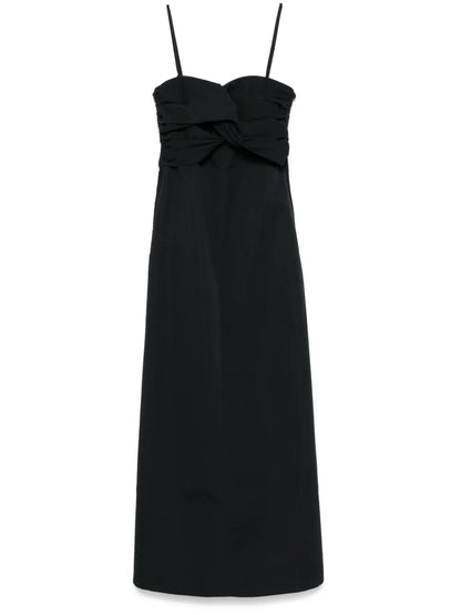 Twist-Detail Maxi Dress