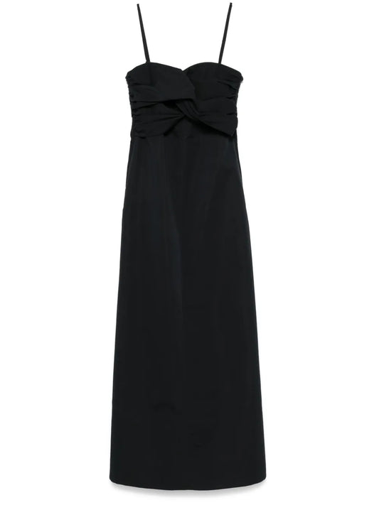 Twist-Detail Maxi Dress