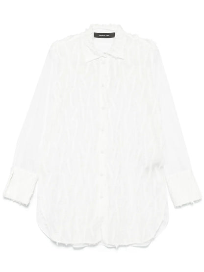 Fringed-Detailed Shirt