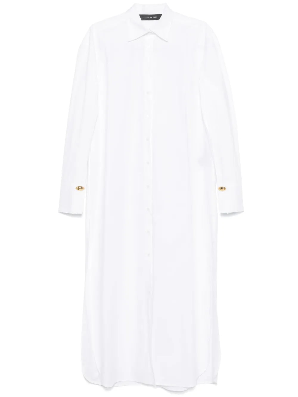 Poplin Shirt Maxi Dress