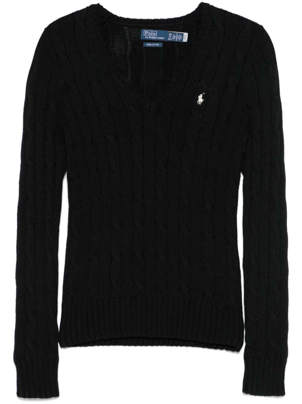 Cable-Knit Cotton Sweater