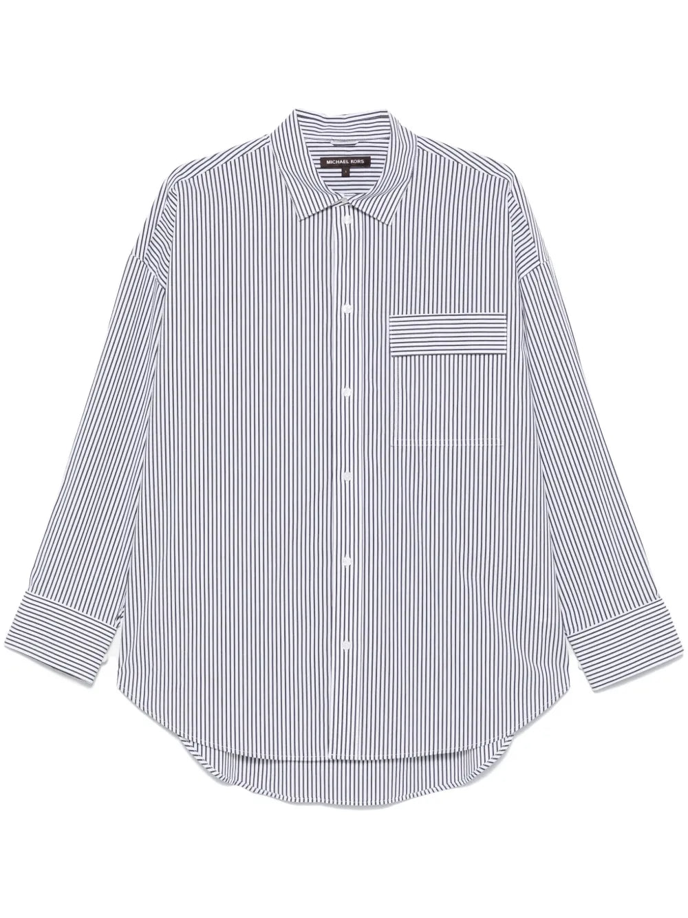 Stripped Poplin Shirt