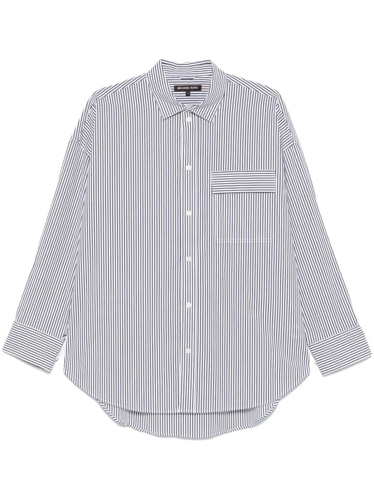 Stripped Poplin Shirt