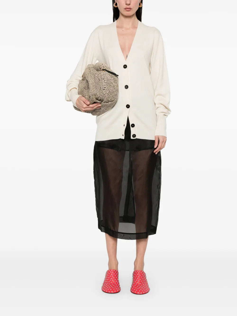 V-Neck Cardigan