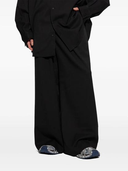 Pleat-Detail Trousers